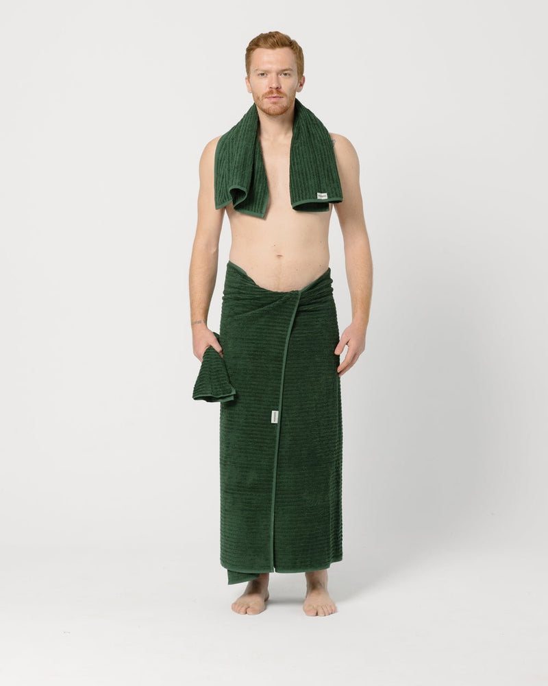 Dark Green Towels