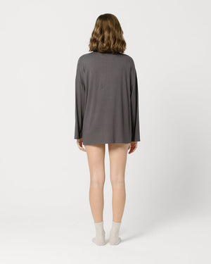 Dark Grey Oversize T-Shirt