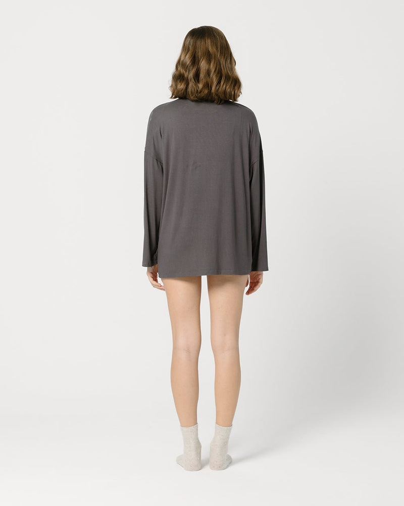 Dark Grey Oversize T-Shirt