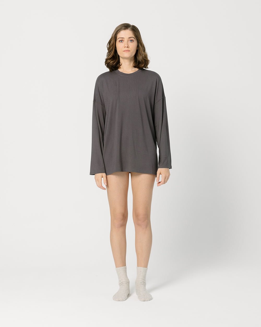 Dark Grey Oversize T-Shirt