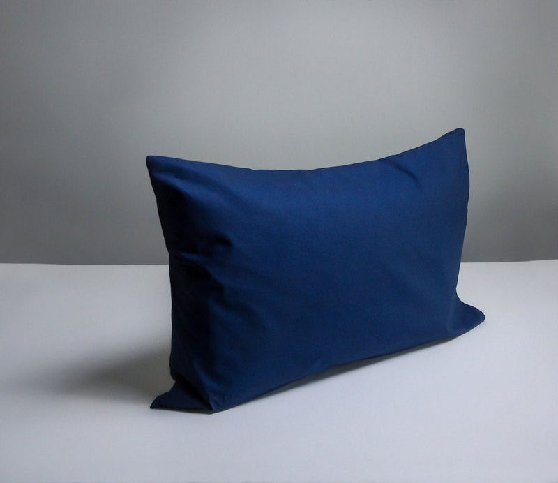 Midnight Blue Percale Bedding Set