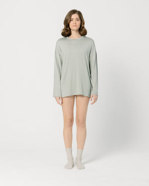 Sage Green Oversize T-Shirt