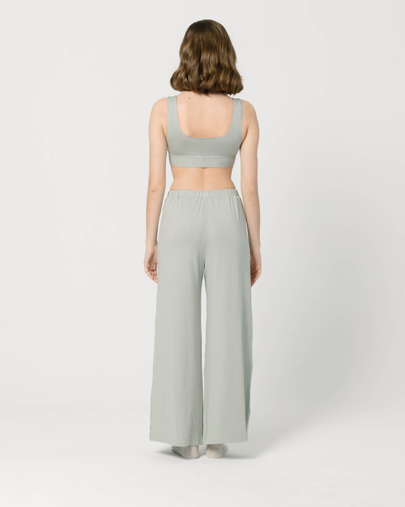 Sage Green Crop Top