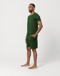 Dark Green Shorts