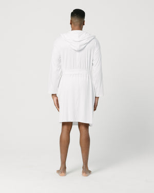 White Hooded Robe