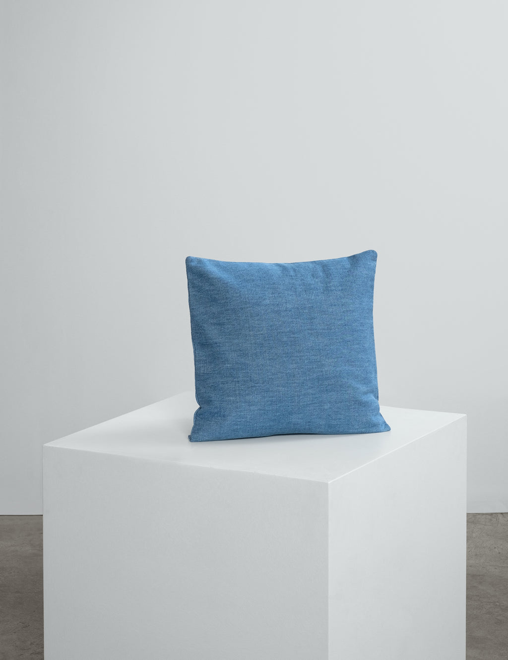 blue denim scatter cushion. 
