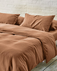 Caramel Brown Bedding Set