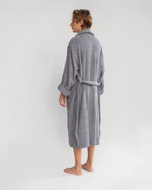 Silver Grey Bathrobe