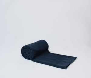 navy hammam towel
