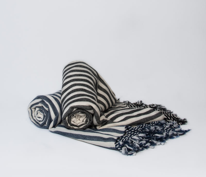 Striped Hammam Towels